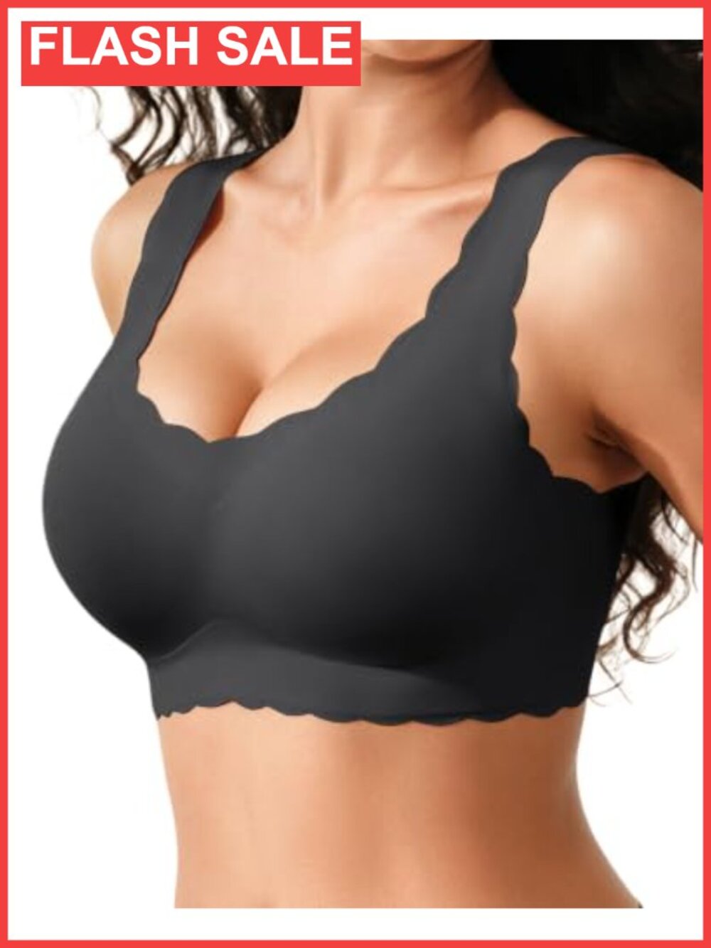 Seamless Wireless Bra No Underwire T-Shirt Bra Comfortable Sleep Bra with